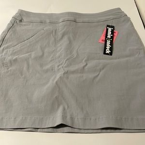 Jamie sadock gray golf skirt with shorts size 8